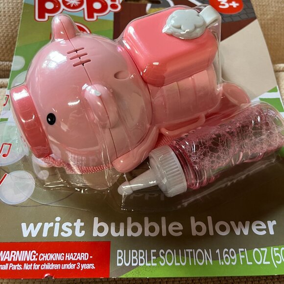 Bubble Blower - Pig Theme - Wearable and Plays Music (home/g/x/New) - Picture 2 of 11